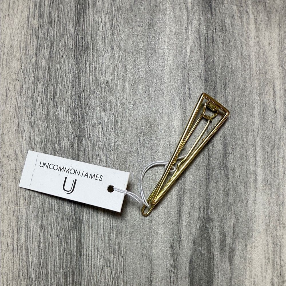 Uncommon James Gold Triangle Hair Clip